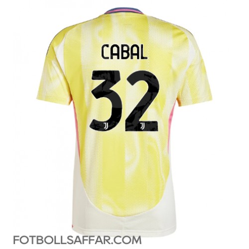 Juventus Juan Cabal #32 Bortatröja 2024-25 Kortärmad